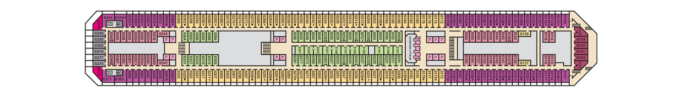 Carnival Cruise Lines Carnival Sunshine Deck Plans Deck 6 jpg.jpg