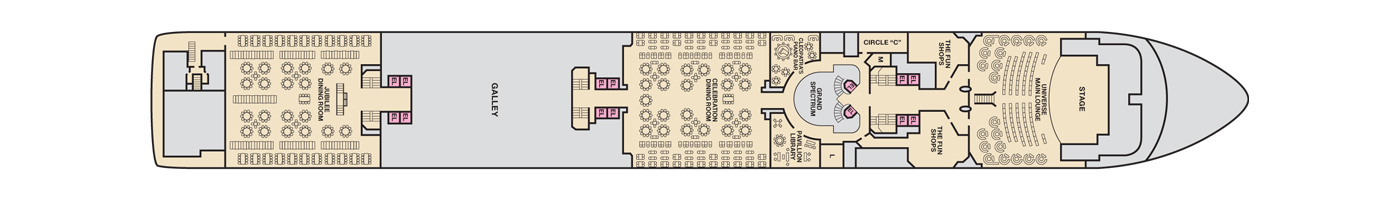 Carnival Cruise Lines Carnival Fantasy Deck Plans Deck 8.jpg