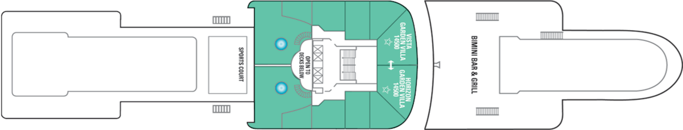 Norwegian Cruise Line Norwegian Dawn Deck Plans Deck 14.png