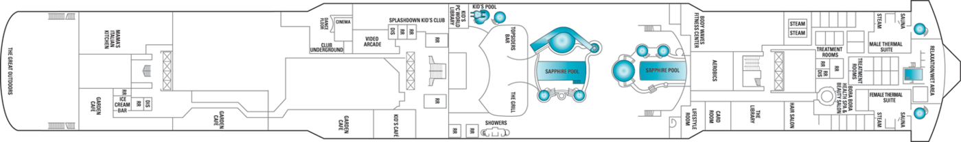 Norwegian Cruise Line Norwegian Jewel Deck Plans Deck 12.png