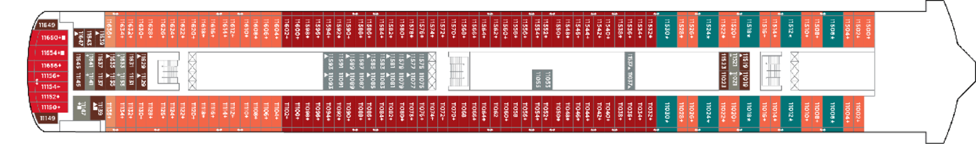 Norwegian Cruise Line Norwegian Jewel Deck Plans Deck 11.png