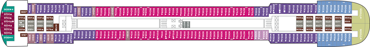 Norwegian Cruise Line Pride of America Deck Plans Deck 9.png