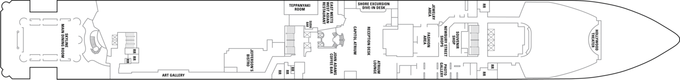 Norwegian Cruise Line Pride of America Deck Plans Deck 5.png
