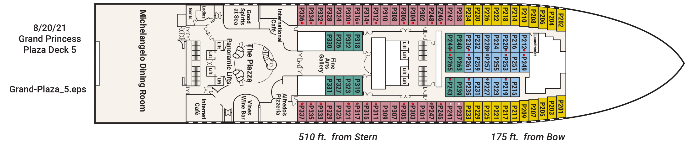 Deck 5 -  Plaza