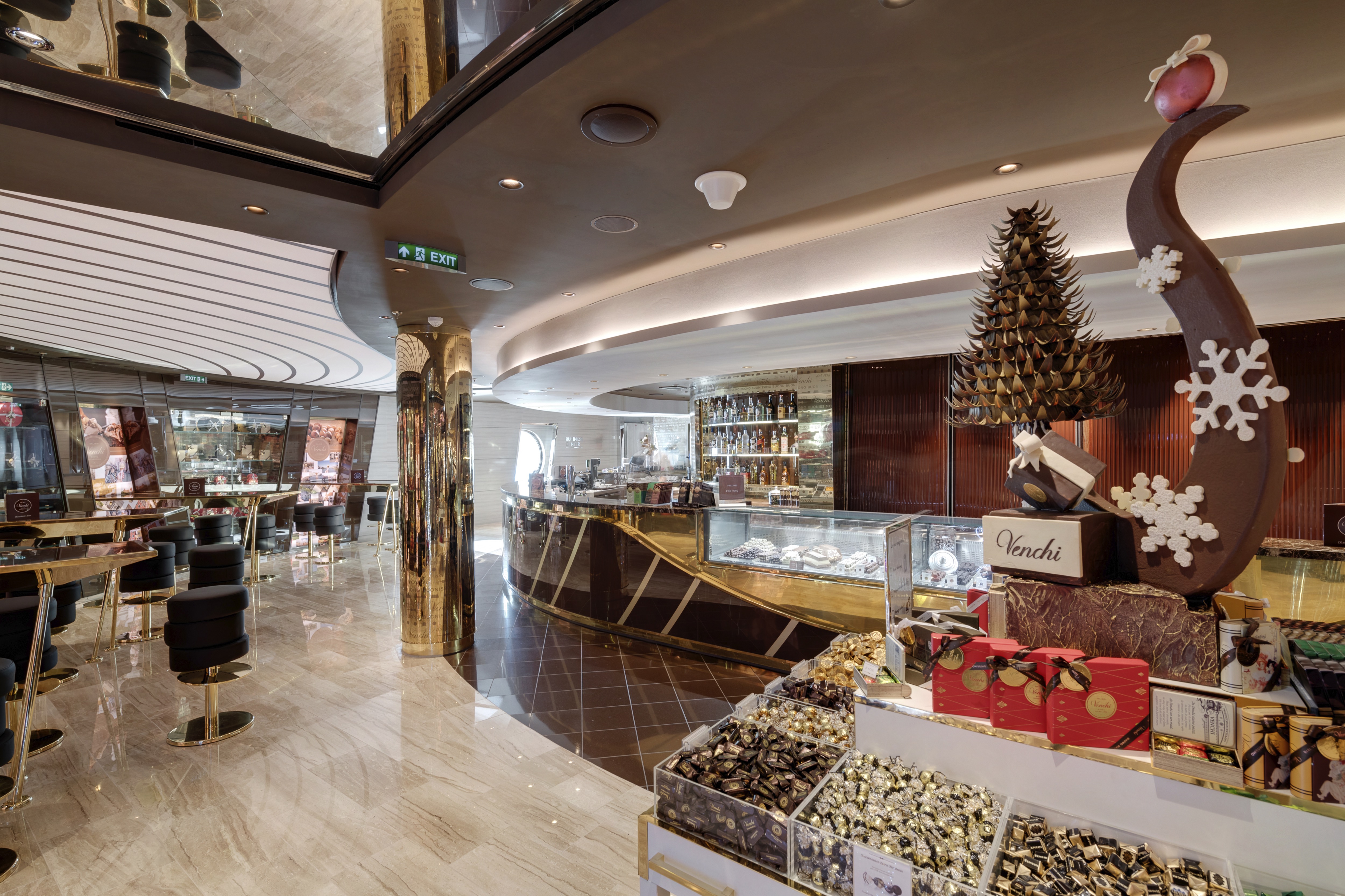 Venchi Chocolate Bar and Venchi 1878 Gelato & Crêperie