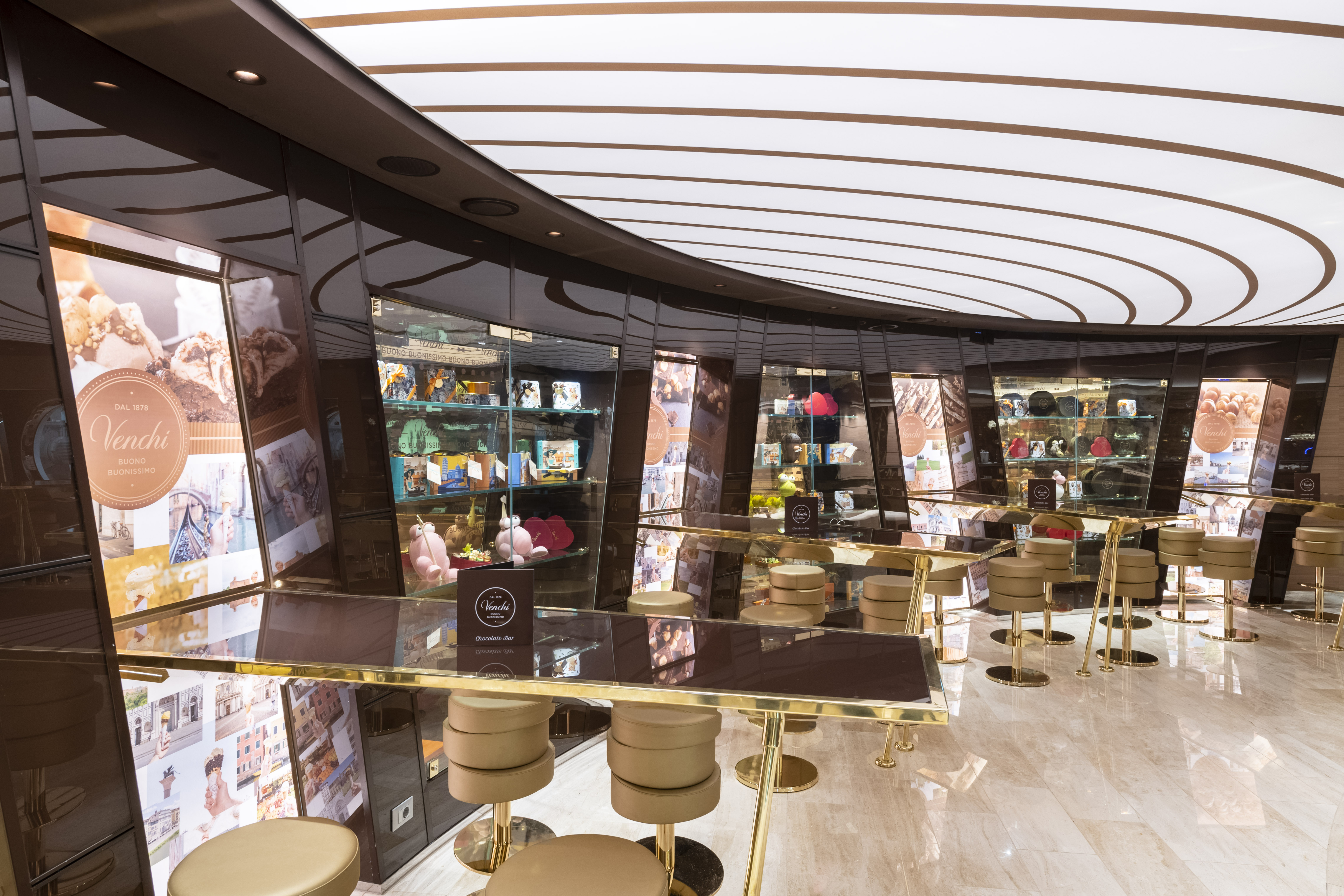 Venchi Chocolate Bar and Venchi 1878 Gelato & Crêperie