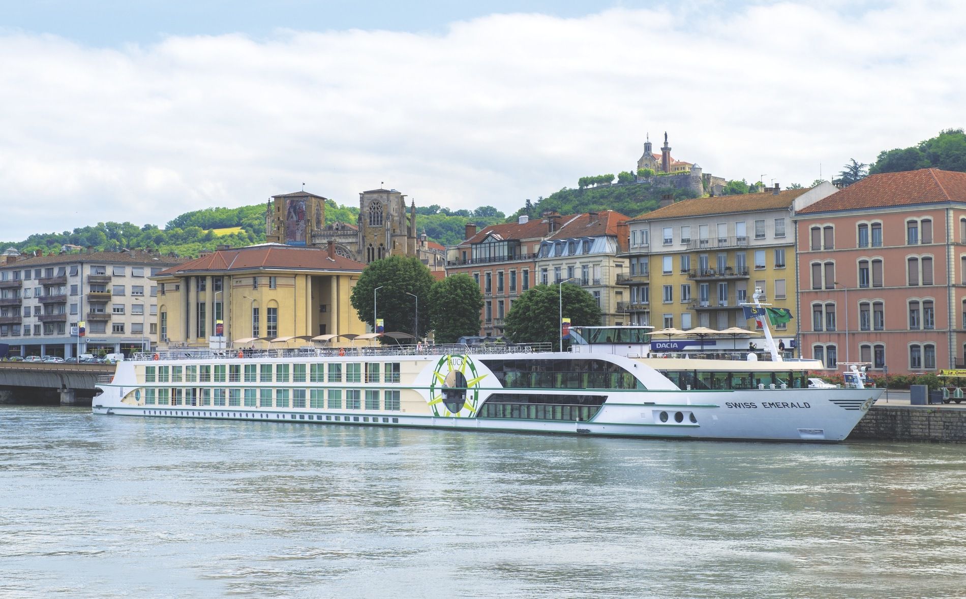 A photo of the MS Swiss Jewel cruise ship