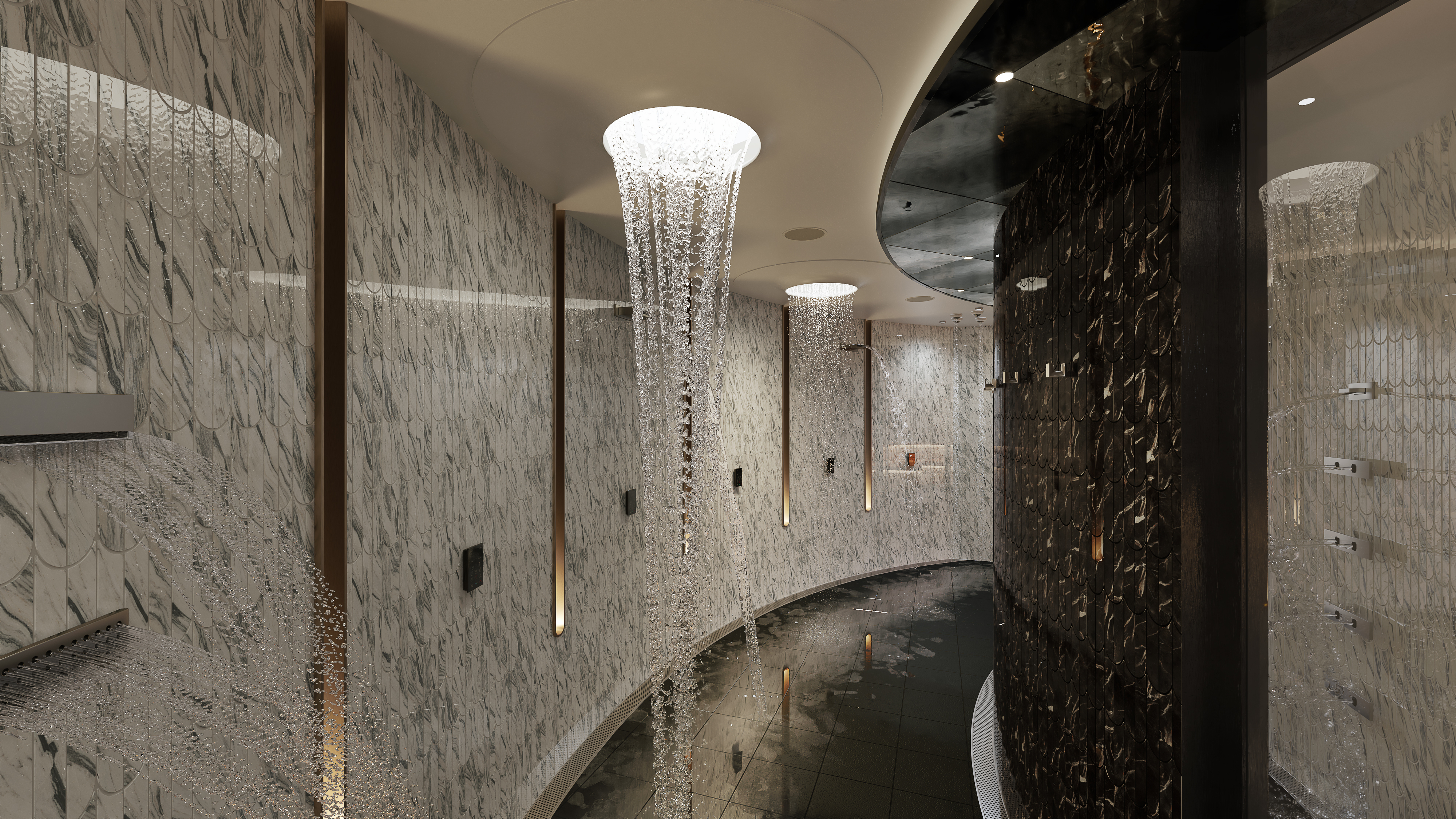 Thermal Suite Experience Showers