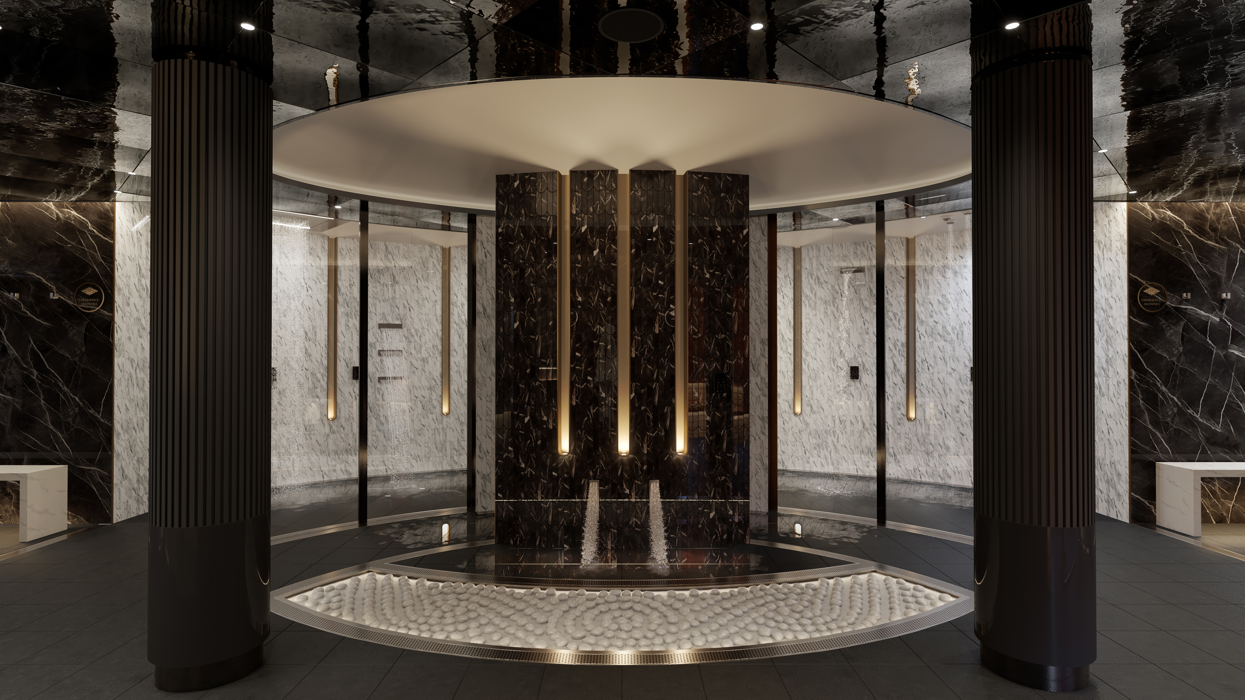 Thermal Suite Experience Showers