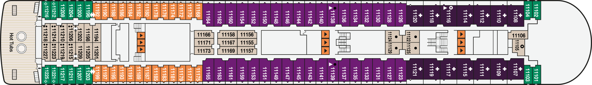 Deck 11 - Ambassador Deck