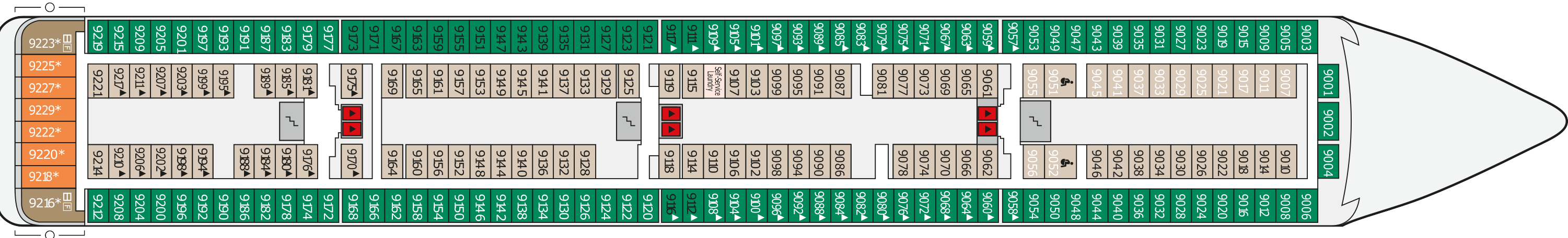 Deck 9 - Consulate Deck