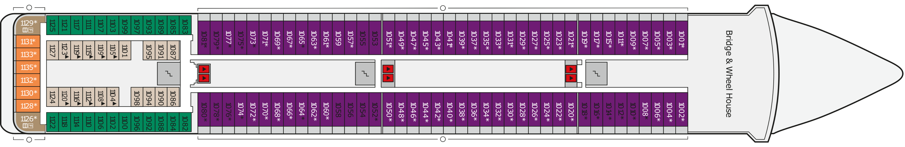 Deck 10 - Ambassador Deck