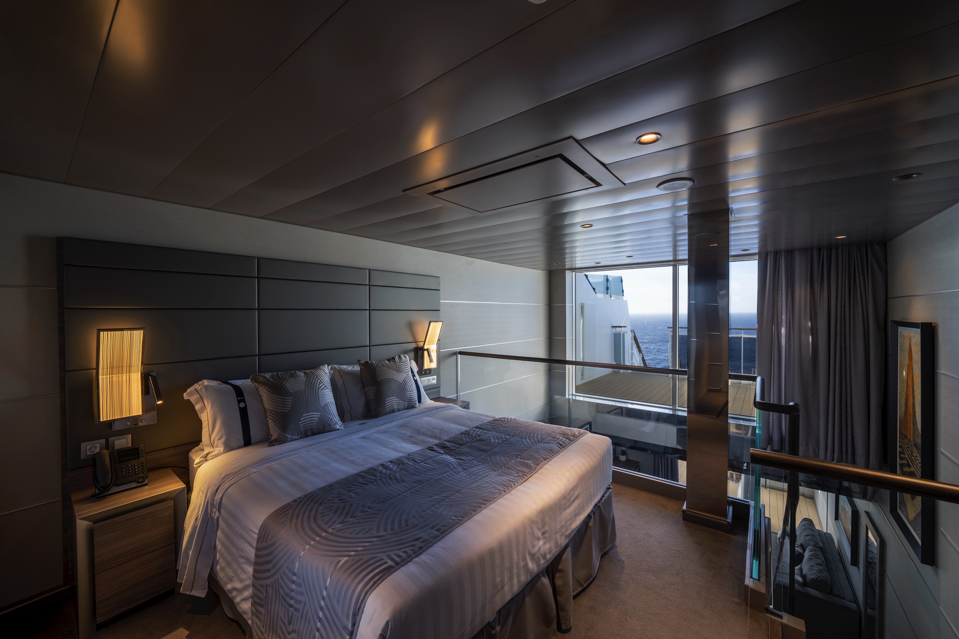 MSC Yacht Club Duplex Suite with Whirlpool Bath