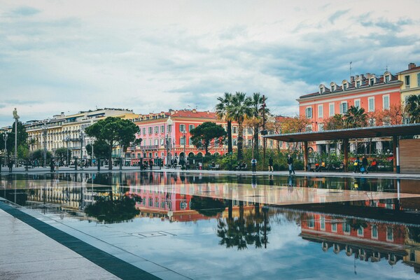 Town centre, Nice, France
