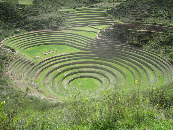 Andenes de MORAY- Maras. Cusco, Urubamba, Maras, Per煤