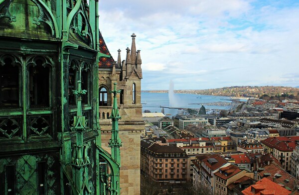 St Pierre's Cathedral , Geneva , Switzerland