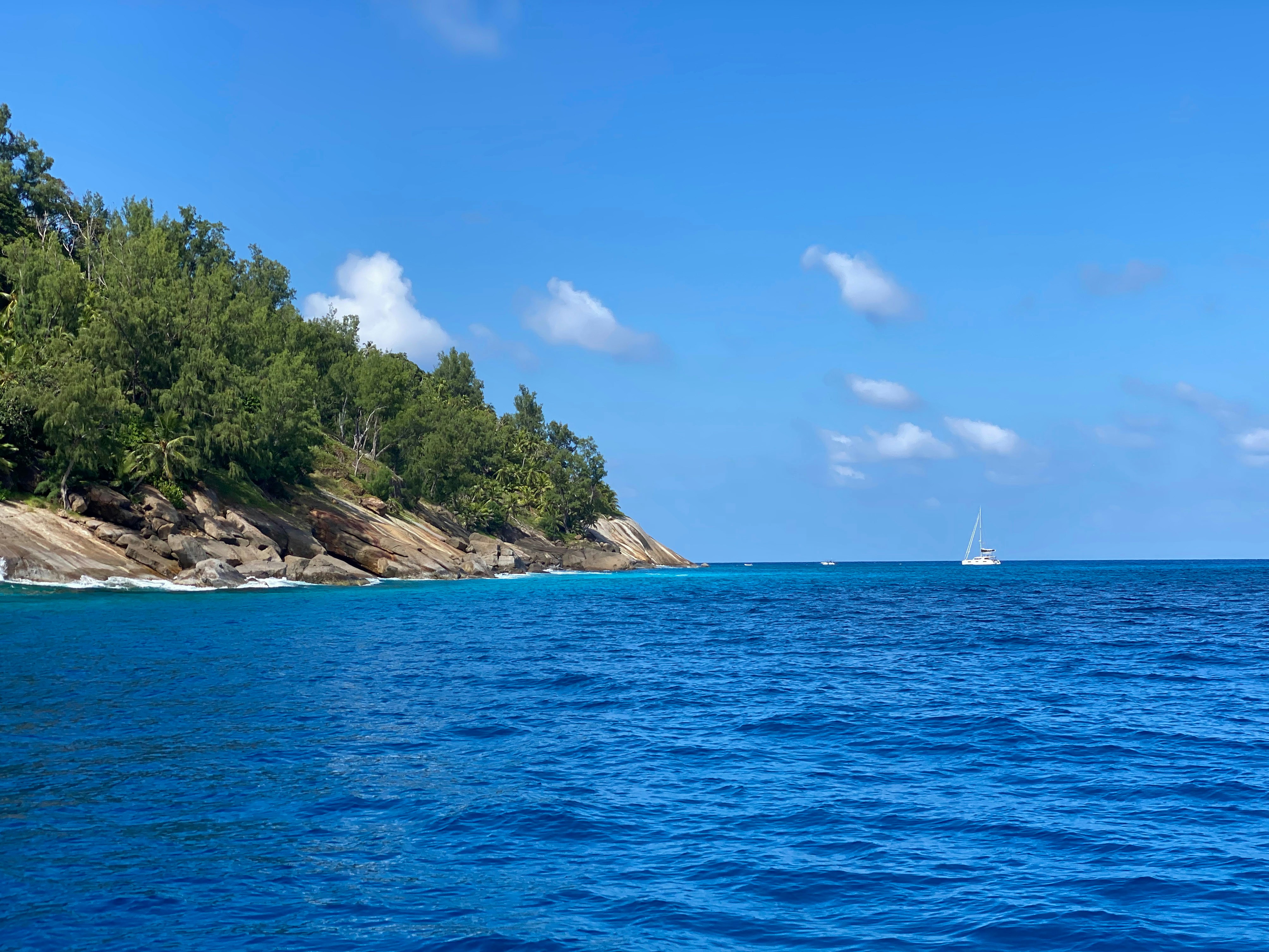 Beautiful morning in Victoria, Seychelles, Seychelles.