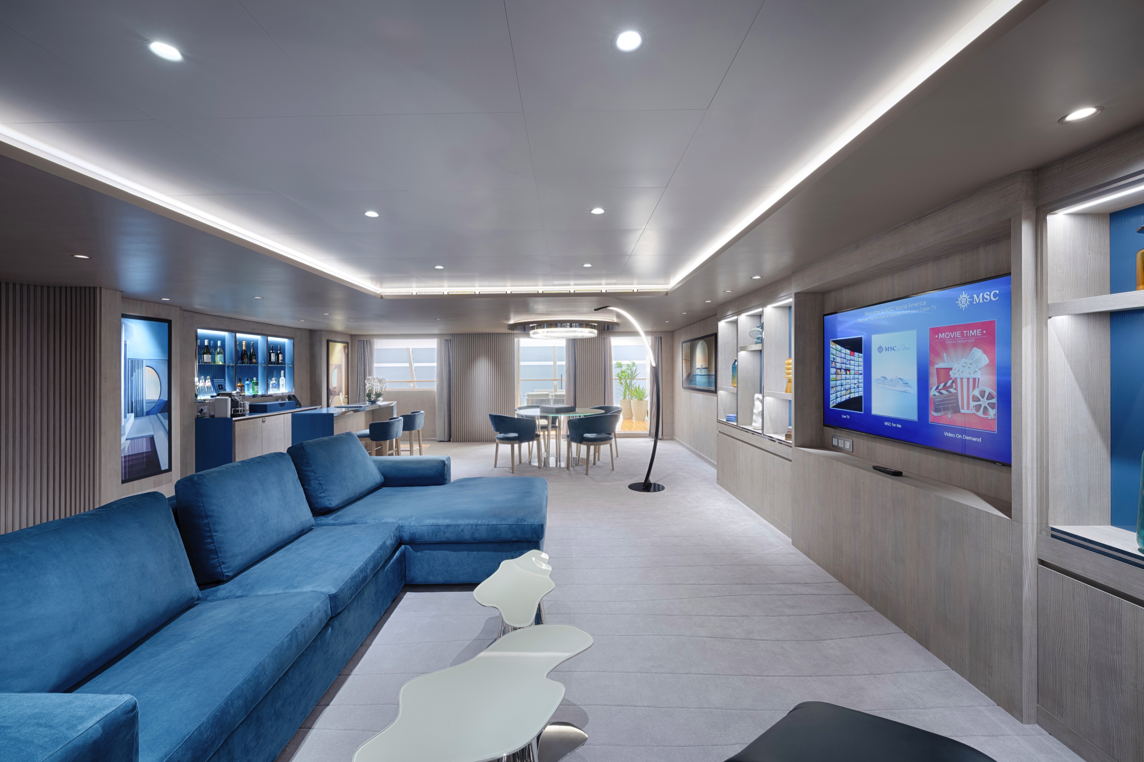 MSC Yacht Club Owner's Suite With Whirlpool Bath