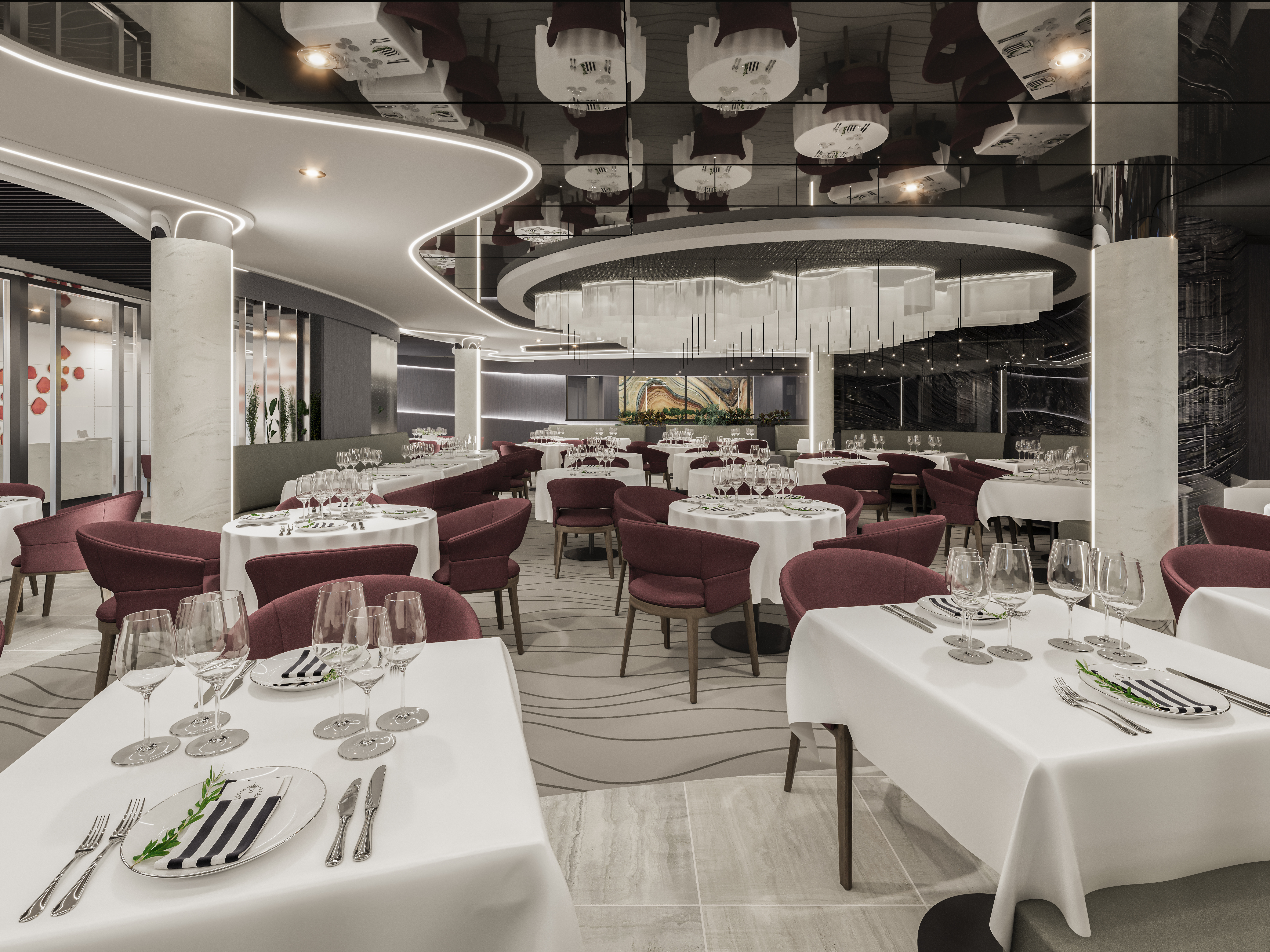 MSC Yacht Club Restaurant